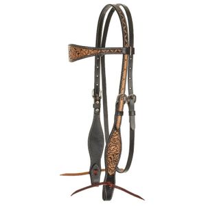 Circle Y Blooming Wild Browband Headstall, Full