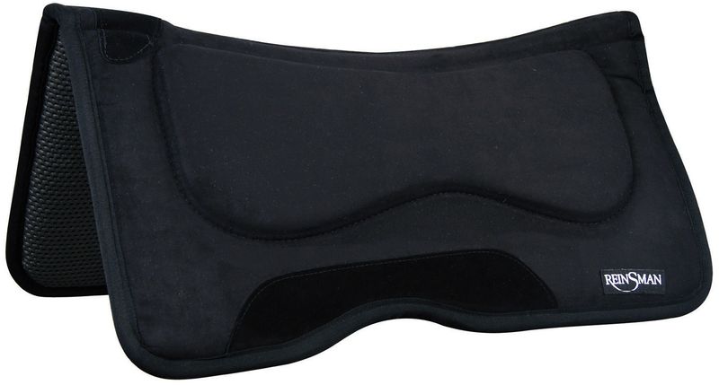 Reinsman-M2-Lite-Square-Contour-Tacky-Too-Saddle-Pad-Black