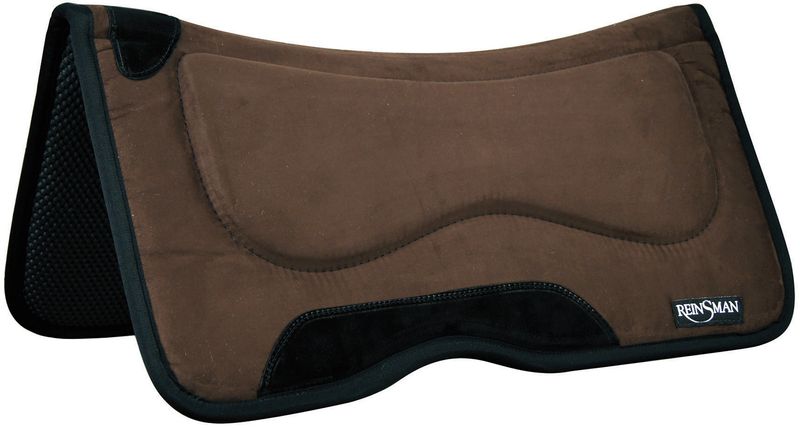 Reinsman-M2-Lite-Square-Contour-Tacky-Too-Saddle-Pad-Brown