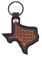 Circle-Y-Texas-Key-Chain-Tooled