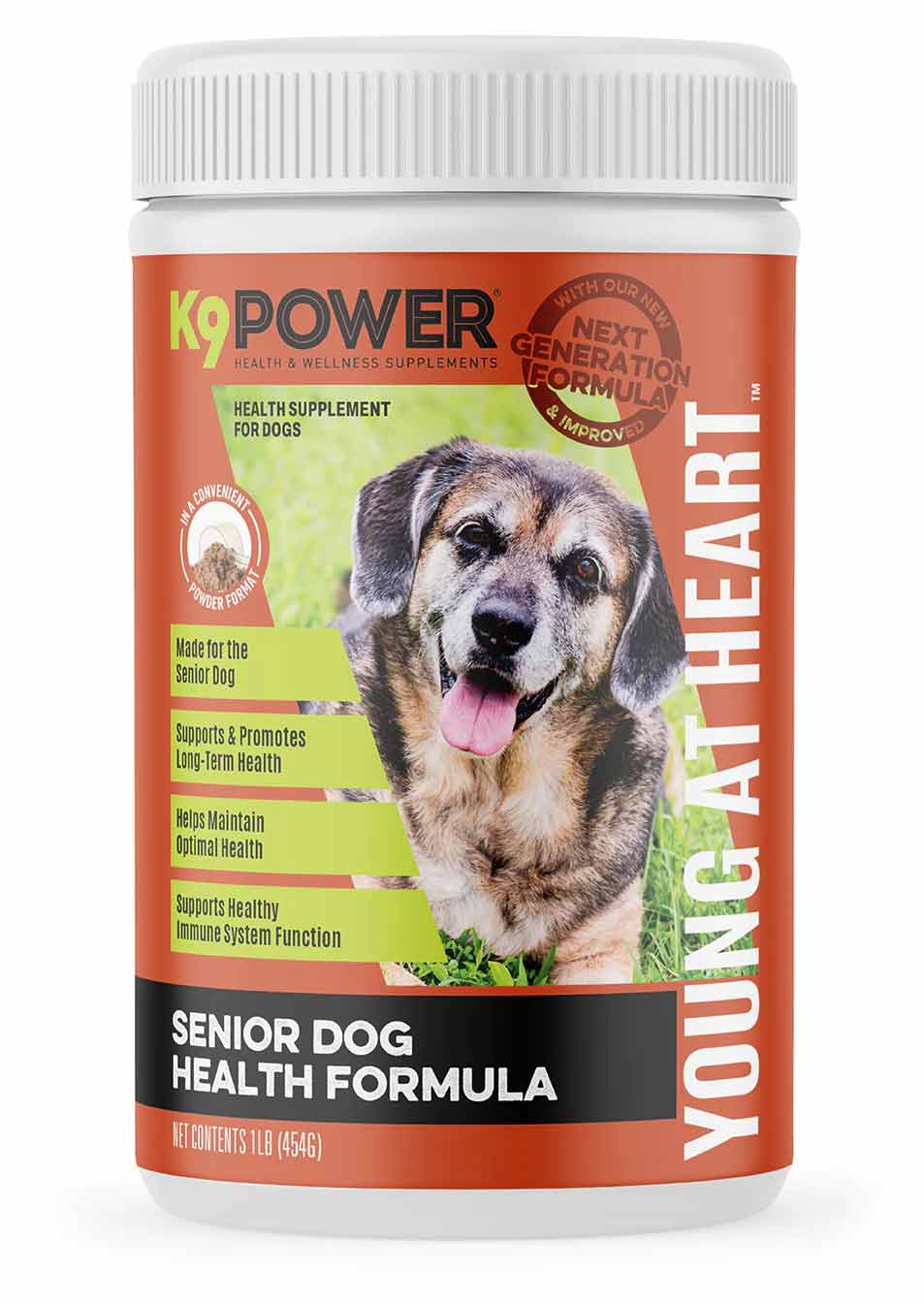 K9 Power Young at Heart Dog Supplement Jeffers