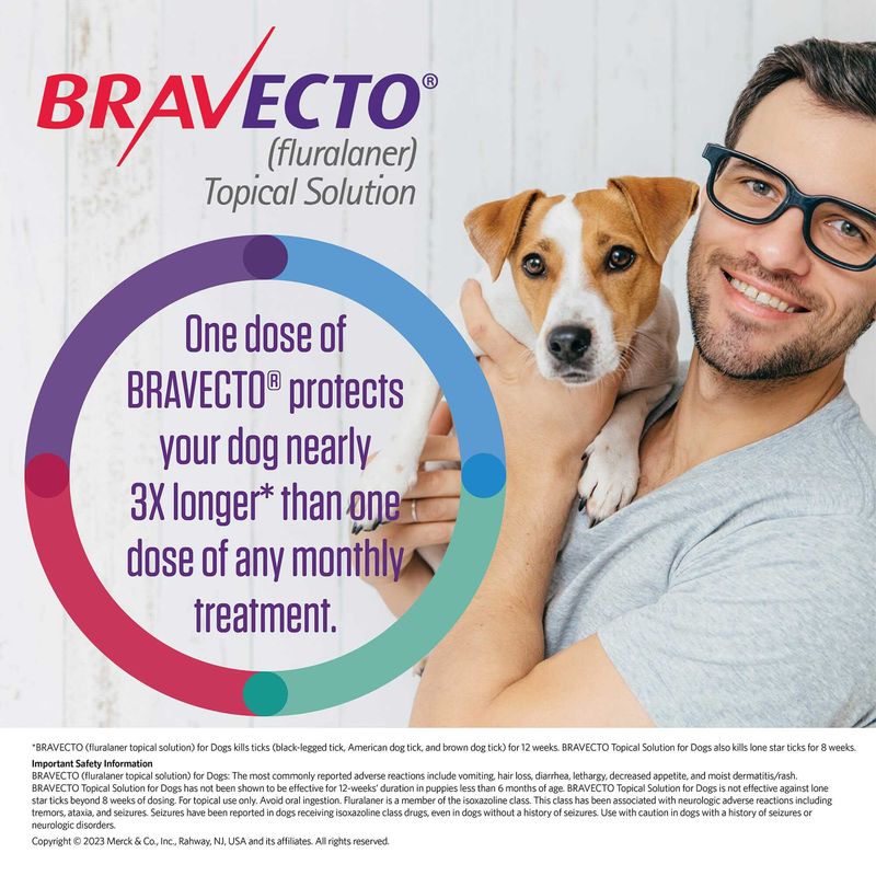 Rx Bravecto Topical Dog