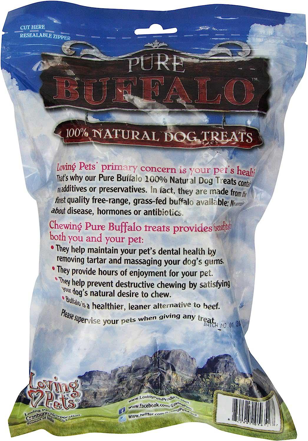 Pure buffalo best sale dog treats