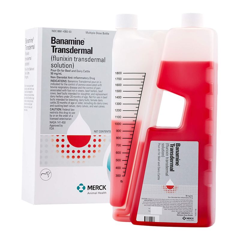 Rx Banamine Transdermal 1 Liter