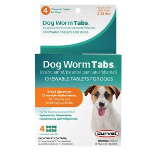 Dog Worm Tabs
