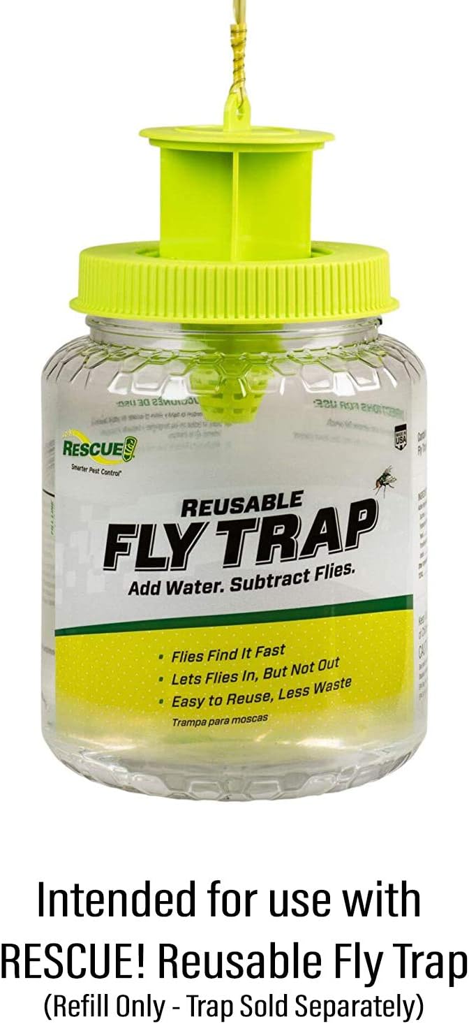 Outdoor Fly Trap Refill by Rescue! - Jeffers