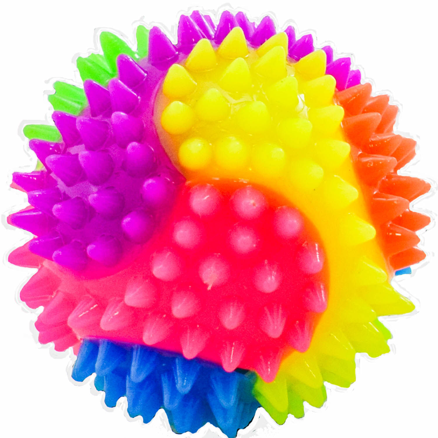 Blinking Multi Colored Ball for dogs - Jeffers