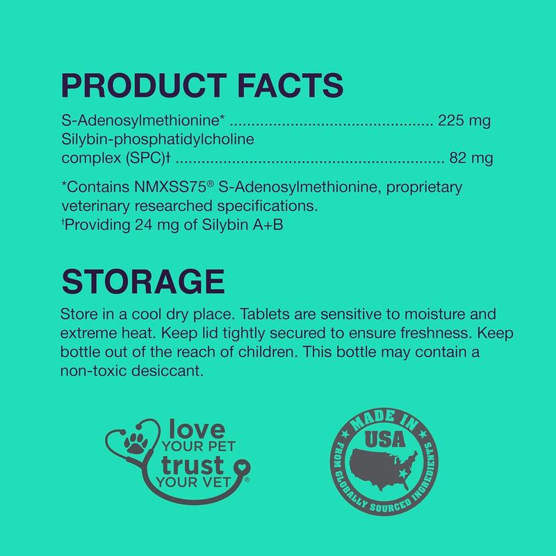 Denamarin Liver Health Chewable Tablets for dogs Jeffers