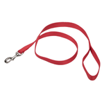 Coastal Single-Ply Dog Leash, Red