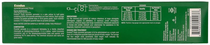 Exodus-Pyrantel-Pamoate-Paste-|-23.6-grams-|-Apple-Flavored-|-3-Pack