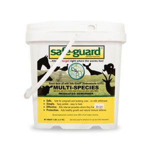 Safe-Guard Multi-Species Dewormer, Pellets, 5 lbs