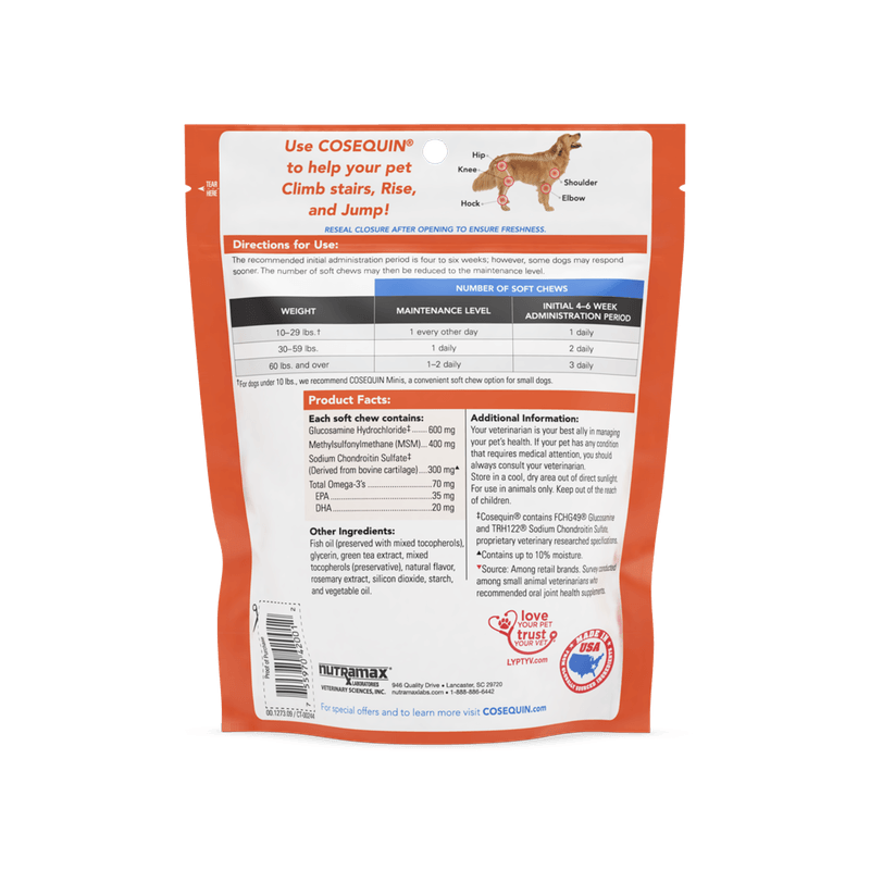 Cosequin soft chews for clearance dogs