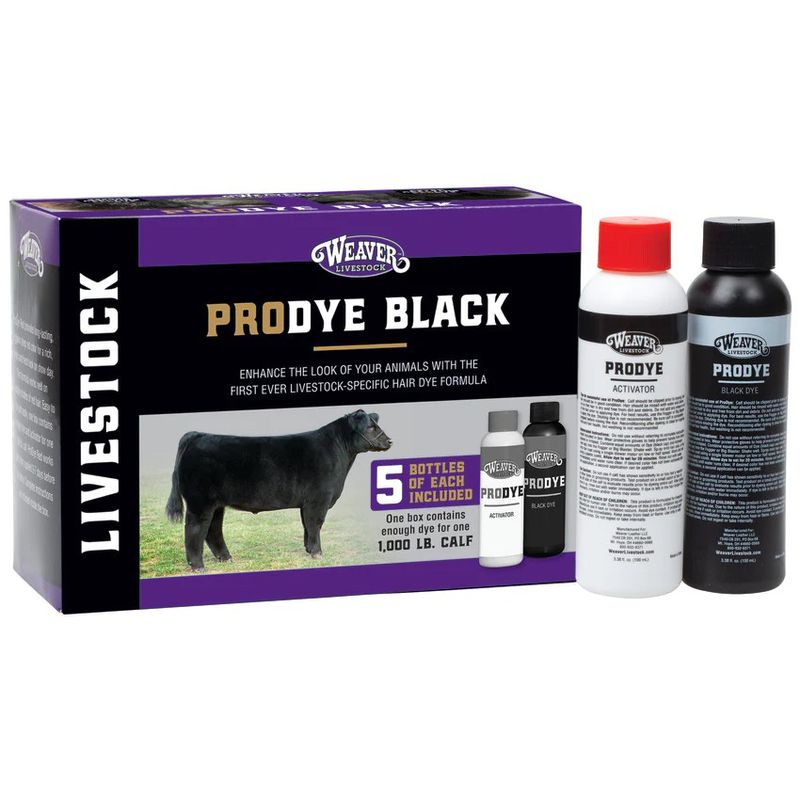 ProDye Livestock Hair Dye, Black - Jeffers