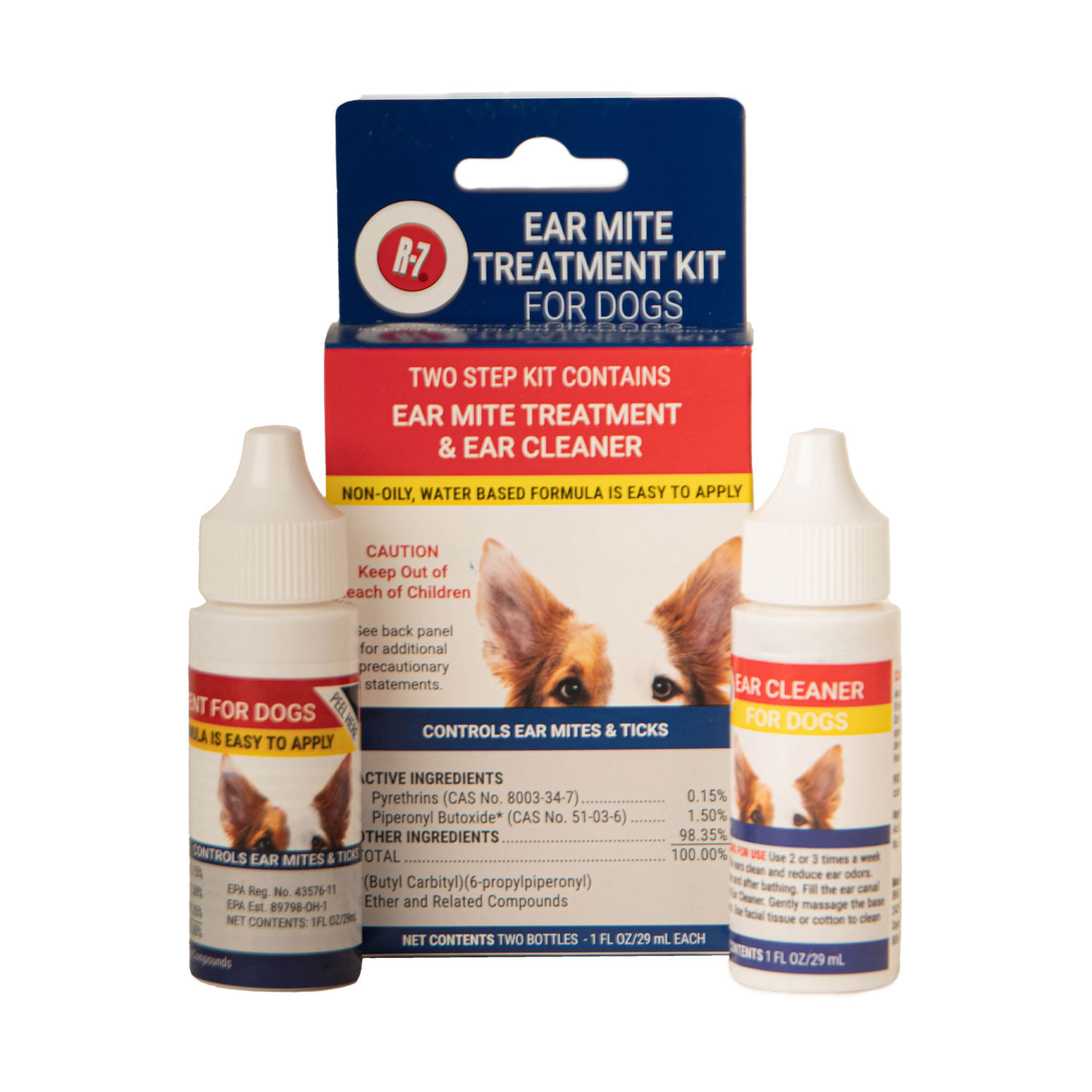 R-7M® Ear Mite Treatment Kit - Jeffers