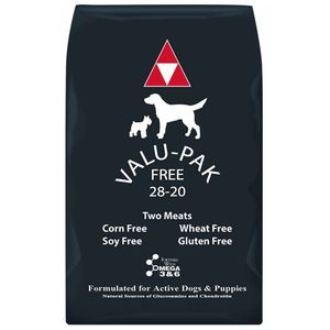 Valu-Pak Free 28-20 Dog Food (Black Bag)