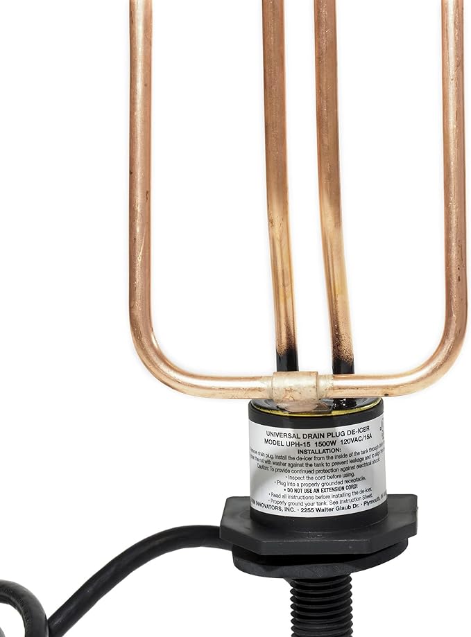 Farm Innovators Universal Drain Plug Deicer Jeffers