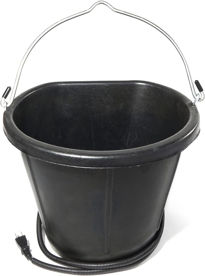 Heated Water Bucket, 5 Gallon - Jeffers