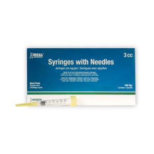 Ideal Luer Slip Syringe/Needle Combo, Boxes