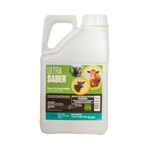 Ultra Saber Pour-On Insecticide, 5 Liter