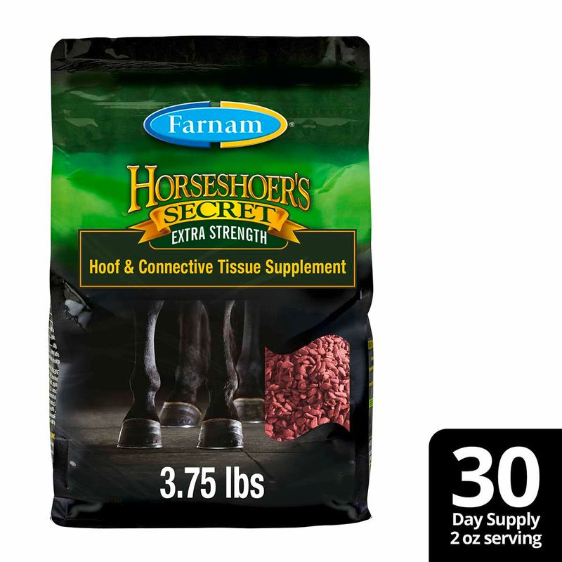 Horseshoer's Secret Extra Strength Hoof & Connective Tissue Supplement ...