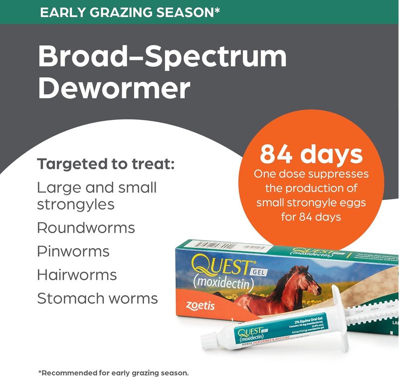 Quest Gel Horse Dewormer Jeffers