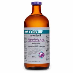 Cydectin Injectable Cattle Dewormer, 500 mL