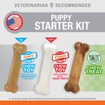 Nylabone-Puppy-Starter-Kit-3-pack-4.5-Dental-Chew-Bone-Bacon-Chicken