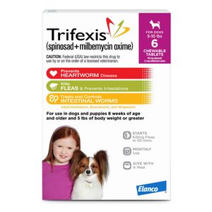 Trifexis for Dogs, 6 Chewable Tablets