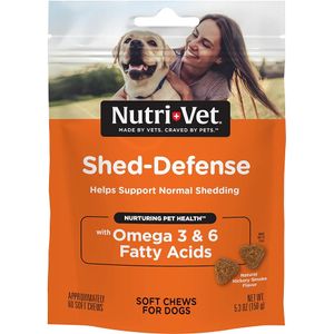Nutri-Vet Shed-Defense Soft Chews for Dogs