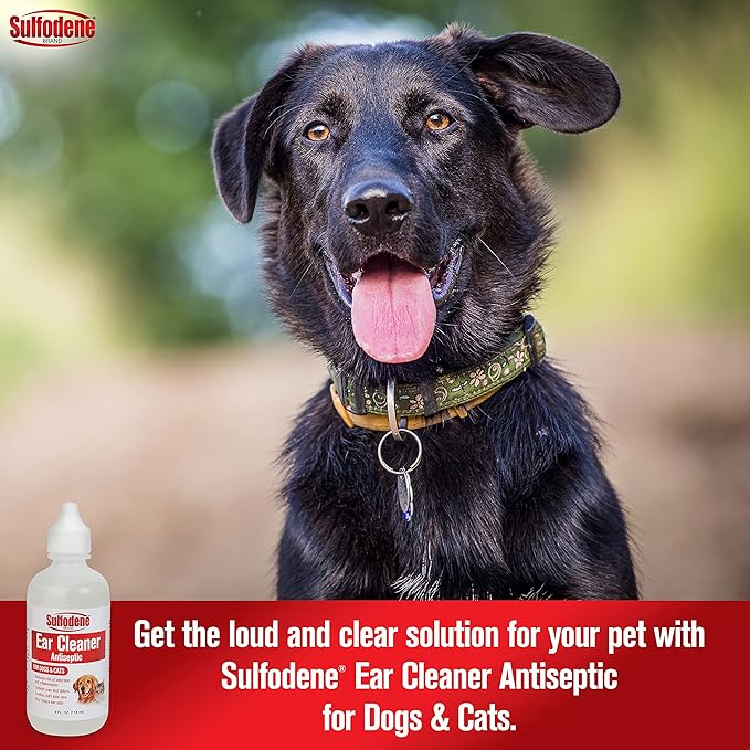 Sulfodene Ear Cleaner Antiseptic for Dogs and Cats Jeffers