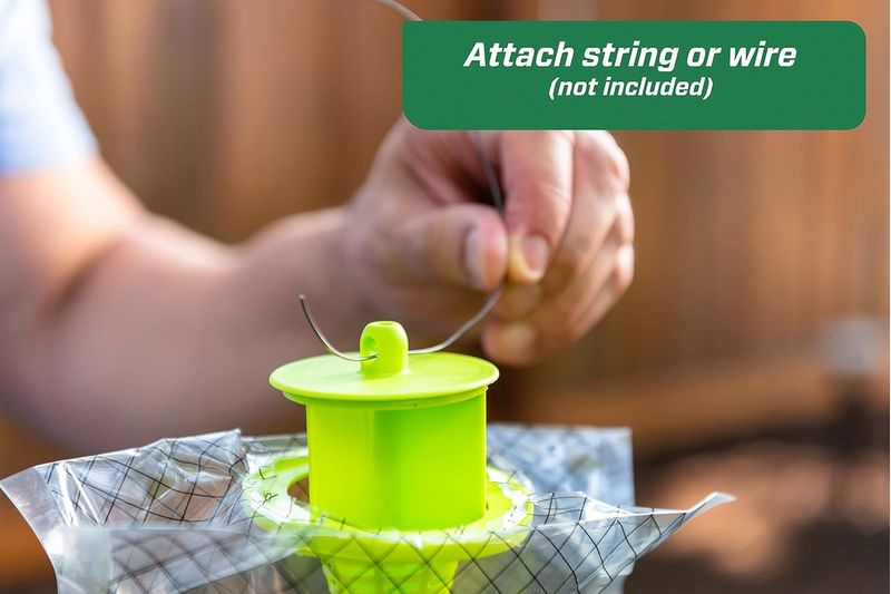 RESCUE! Outdoor Disposable Hanging Fly Traps Pest Control Jeffers