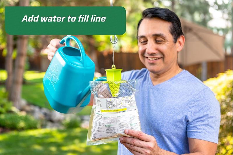 RESCUE! Outdoor Disposable Hanging Fly Traps Pest Control Jeffers