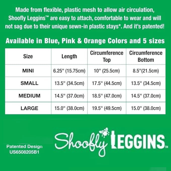 ShooFly-Leggins-for-Large-Horse-4-pack