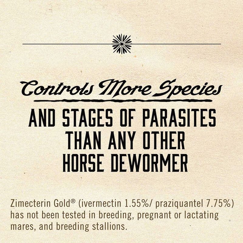Zimecterin Gold Horse Wormer (Paste), 1dose Jeffers