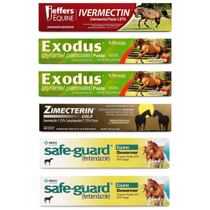 Premium Horse Wormer Kit for a Single Horse Jeffers