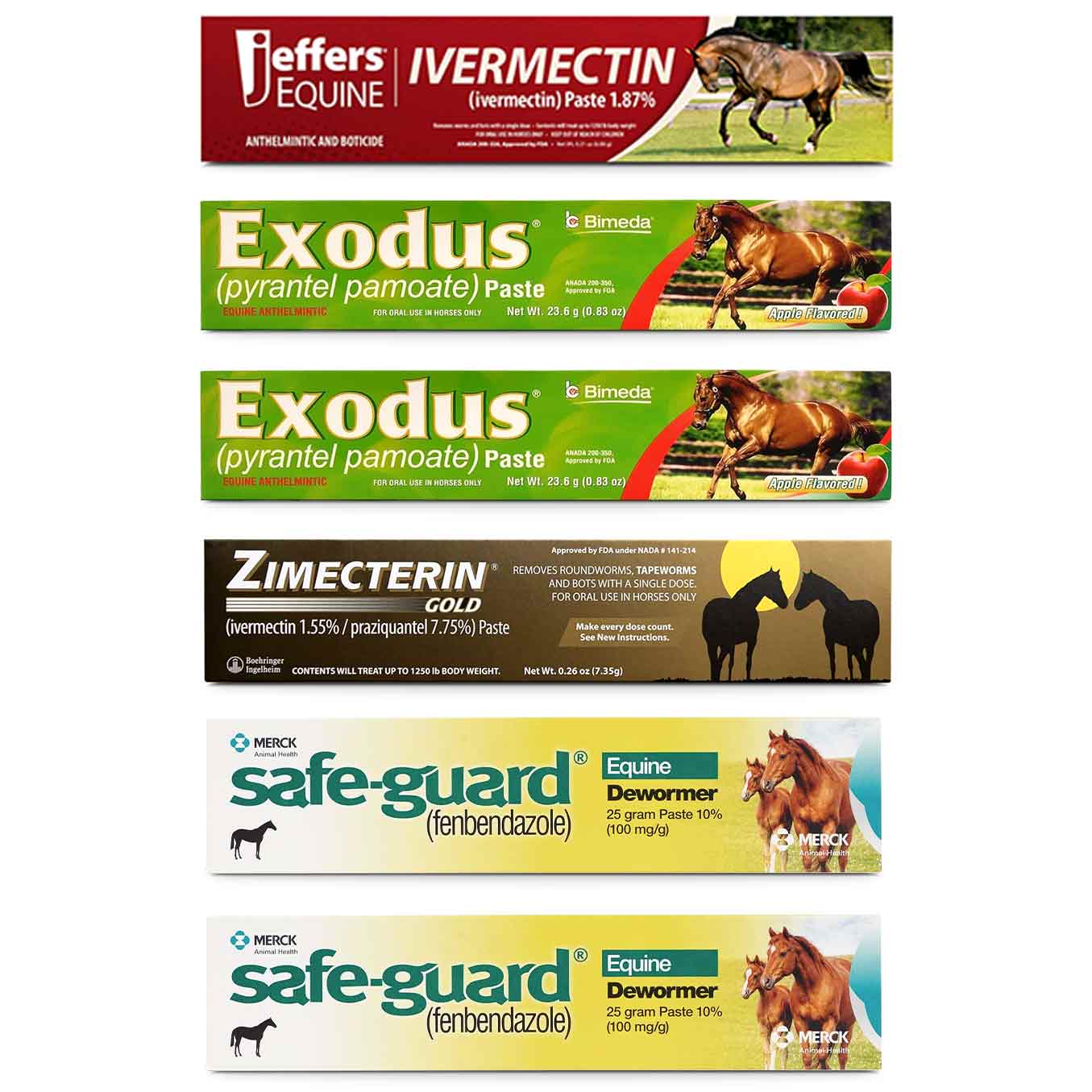 Premium Horse Wormer Kit for a Single Horse Jeffers