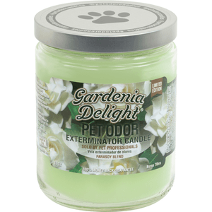Pet Odor Exterminator Candle, Gardenia Delight, 13oz