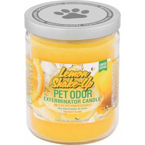 Pet Odor Exterminator Candle, Lemon Shake-Up, 13oz