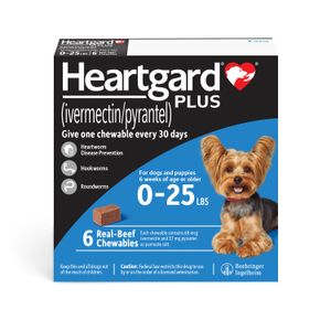 Rx Heartgard Plus for Dogs, 6 Chews