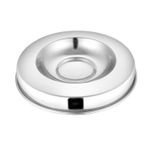 Stainless-Steel-Flying-Saucer-Puppy-Food-Bowl-11-D-x-1-1-3--Deep
