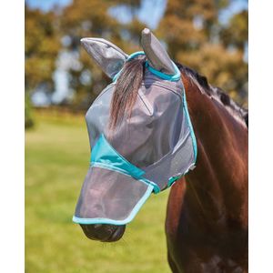 WeatherBeeta ComFITec Deluxe Fine Mesh Fly Mask with Ears & Nose