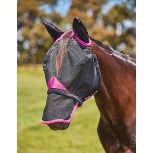 WeatherBeeta ComFITec Deluxe Durable Mesh Fly Mask with Ears & Nose