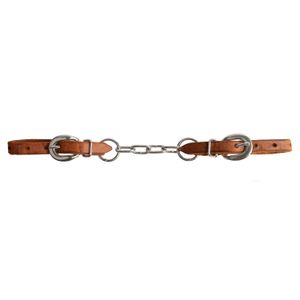 Poplar Head Premium Single Chain Harness Leather Curb Chain