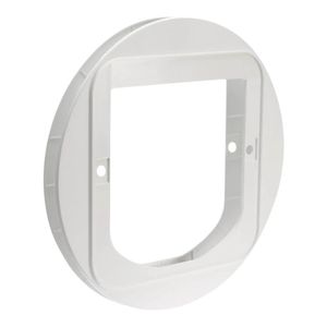 Pet Door Mounting Adapter White