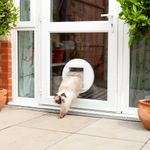 Microchip-Pet-Door-White