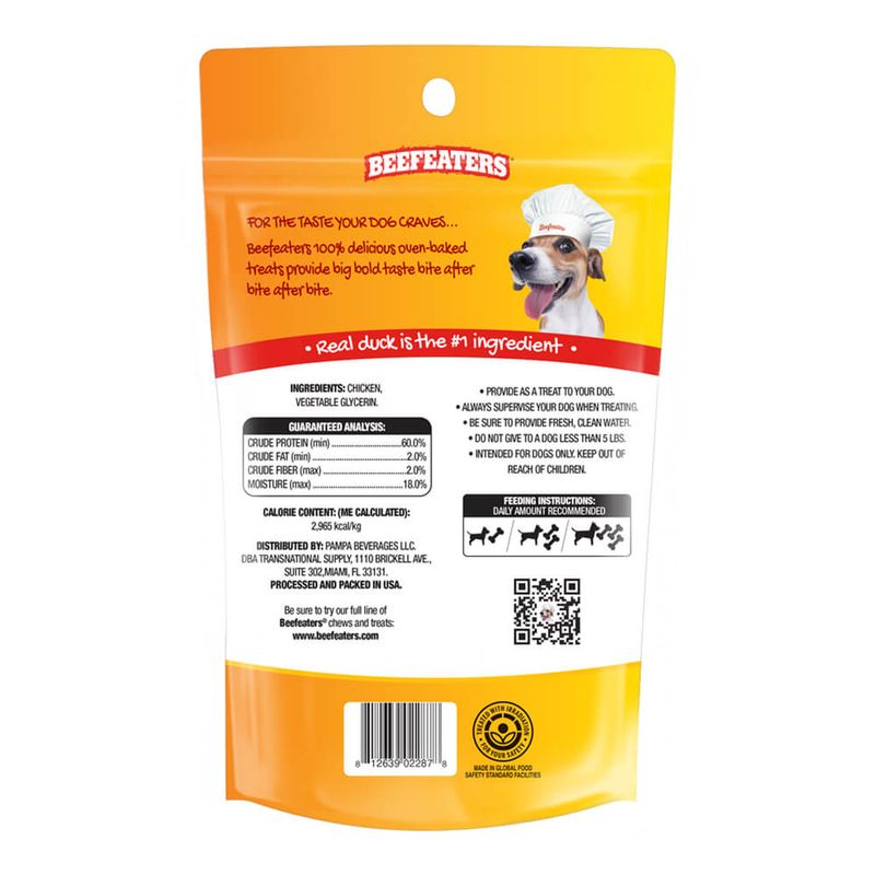 Beefeaters Duck Jerky Strips for Dogs - Jeffers