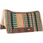 Cashel-Blanket-Top-Performance-Saddle-Pad-32--x-34--Tan---Green