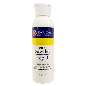 Miracle Care R-7 Ear Powder for Dogs and Cats, Step 1