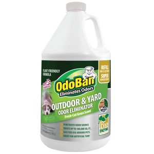 OdoBan Outdoor & Yard Odor Eliminator, Super Concentrate Refill, 1 Gallon
