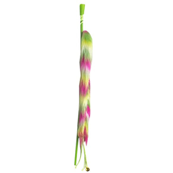 Bell-and-Fuzzy-Tail-Teaser-Toy-with-Long-Handle